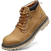 Shaire Men's Leather Chukka Boots | Lace-Up Ankle Boots for Men | Casual Comfort Boots