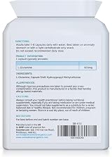 Swiss BioEnergetics L-Glutamine 500mg 90 Veg Capsules UK Made view 2