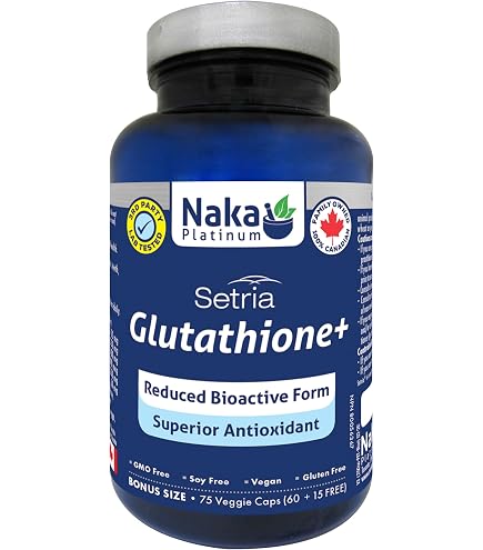 clinical glutathione canada EuroMedica Euromedica Brain Health Terry Naturally Clinical Glutathione, 60