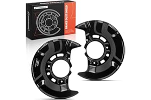 A-Premium Front Driver & Passenger Side Brake Dust Shield Compatible with Toyota Models - Corolla 2009 2010 2011 2012 2013, 2