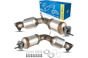 PHILTOP Left and Right Catalytic Converter Direct-Fit Compatible With Q50, G35, G37, QX50, Q60, M35, M37, QX70, Q70, Q70L, FX35, FX37, Q40, EX35, EX37 Replace 16198, 644029, 41096 (EPA Compliant)