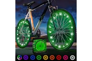 Activ Life Bicycle Tire Lights (2 Wheels, Green) Top Beach Ideas & Presents for Summer - Popular Top Camping & Vacation Ideas