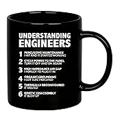 Understanding Engineers Funny Engineer Gifts Engineering Student Teacher Engineer Dad Boyfriend Brother Husband Coworker from Wife Girlfriend Ceramic Mug 11 oz Black