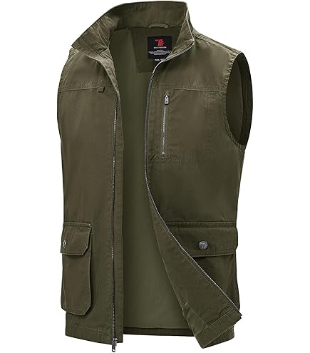 Boulder Creek 9 Pocket Twill Utility Vest | Men's Big & Tall Tall