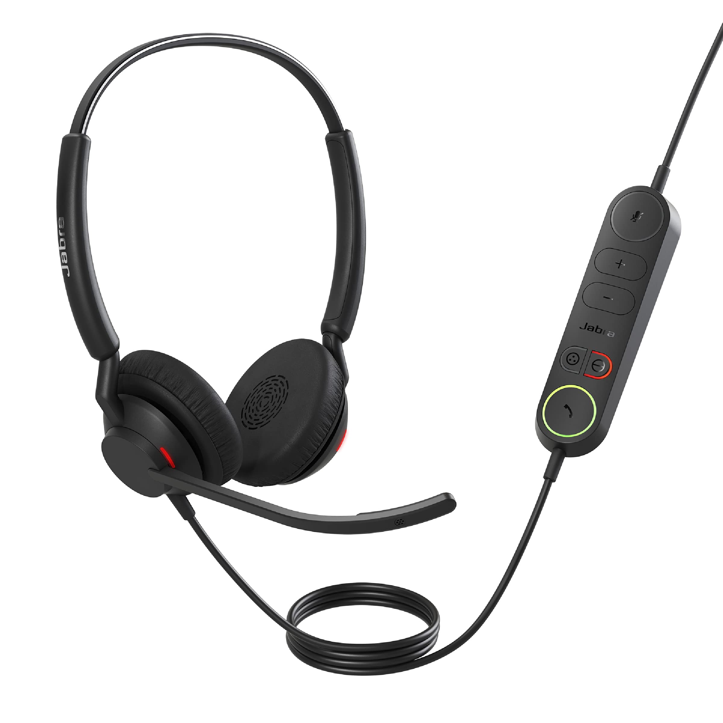 Jabra Engage 40 Wired Stereo Headset with Inline