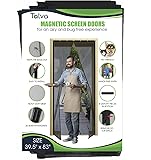 Magnetic Screen Door - Heavy Duty Mesh - Fits Doors