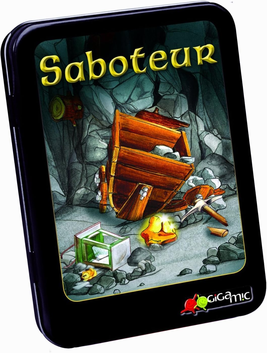 Gigamic – AMSABO – Action and Reflex Card Game – Saboteur