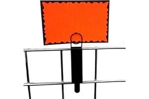 STORE FIXTURES DIRECT Black Metal Gridwall Sign Holder, Card Grip for Gridwall & Slat Grid Panels - 2 Pack
