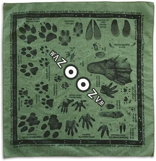 Wazoo Animal Tracking Bandana