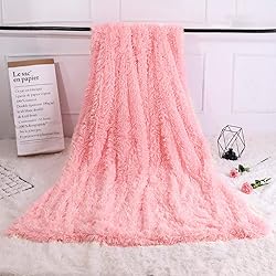 Vasofe Warm Shaggy Sherpa Blankets Fluffy Soft