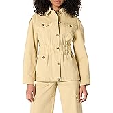 Amazon Essentials Women's Relaxed- Fit Dropped Shoulder Midweight Cotton Twill Jacket