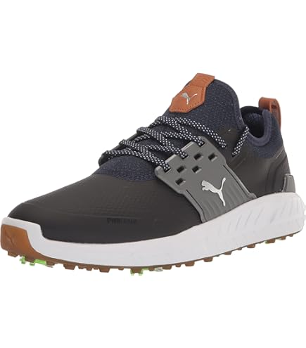 Amazon.com | Puma Men's Ignite Pwradapt Caged Team USA Golf Shoes