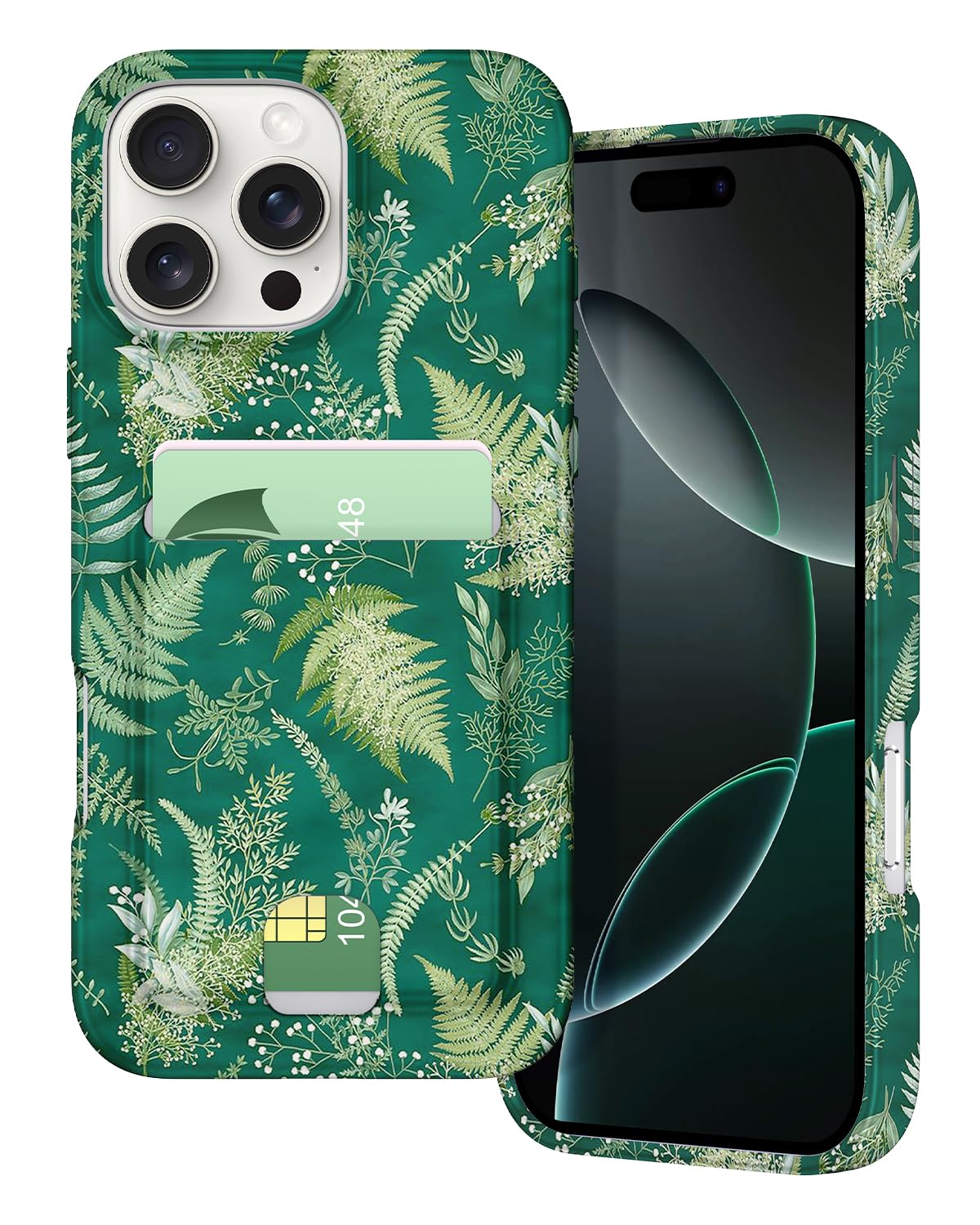 Petocase for iPhone 16 Pro Wallet Case Card Holder
