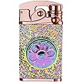 GADATOP Electric Lighter Rechargeable Lighter USB Personalized Creative Lighter Rocker Lighter Windproof Flameless Lighter Double Arc Plasma Lighter Cool Lighter with Gift Box (Multi)