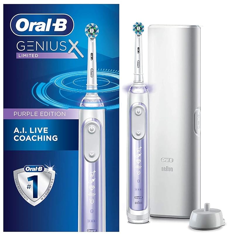 金盒特价 Oral-B 欧乐B Genius X Limited限定版 AI智能 3D声波电动牙刷 5折$99.98 三色可选 海淘转运到手约￥696
