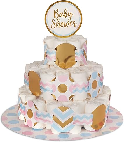 Neviti 771587 Pattern Works Nappy Cake Decoration Kit Multi