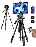 JOILCAN Phone Tripod Stand, 68" Tripod for iPad