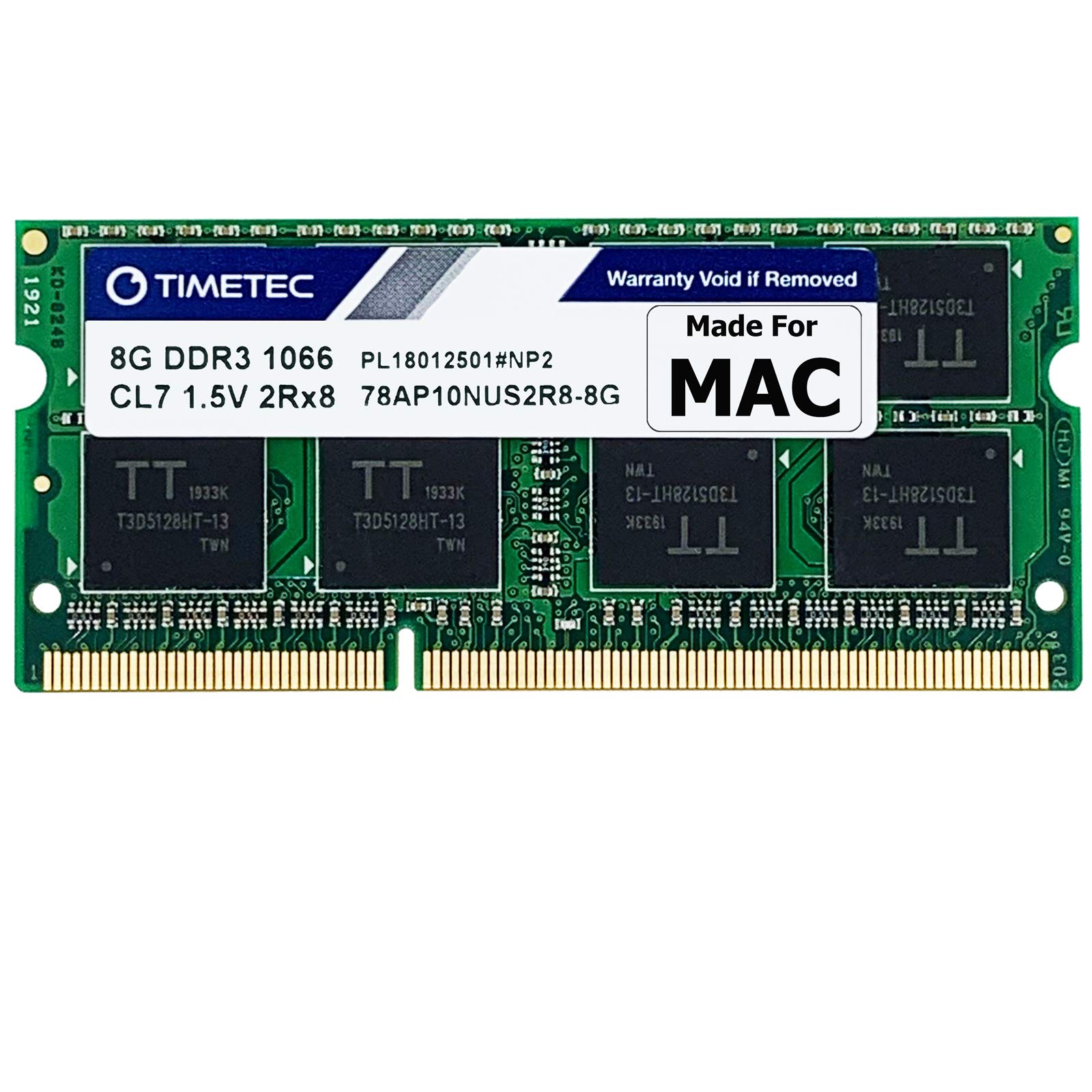 Timetec Hynix Ic 8gb Compatible For Apple Ddr3 1067mhz 1066mhz Pc3 8500 For Macbook Mid 10