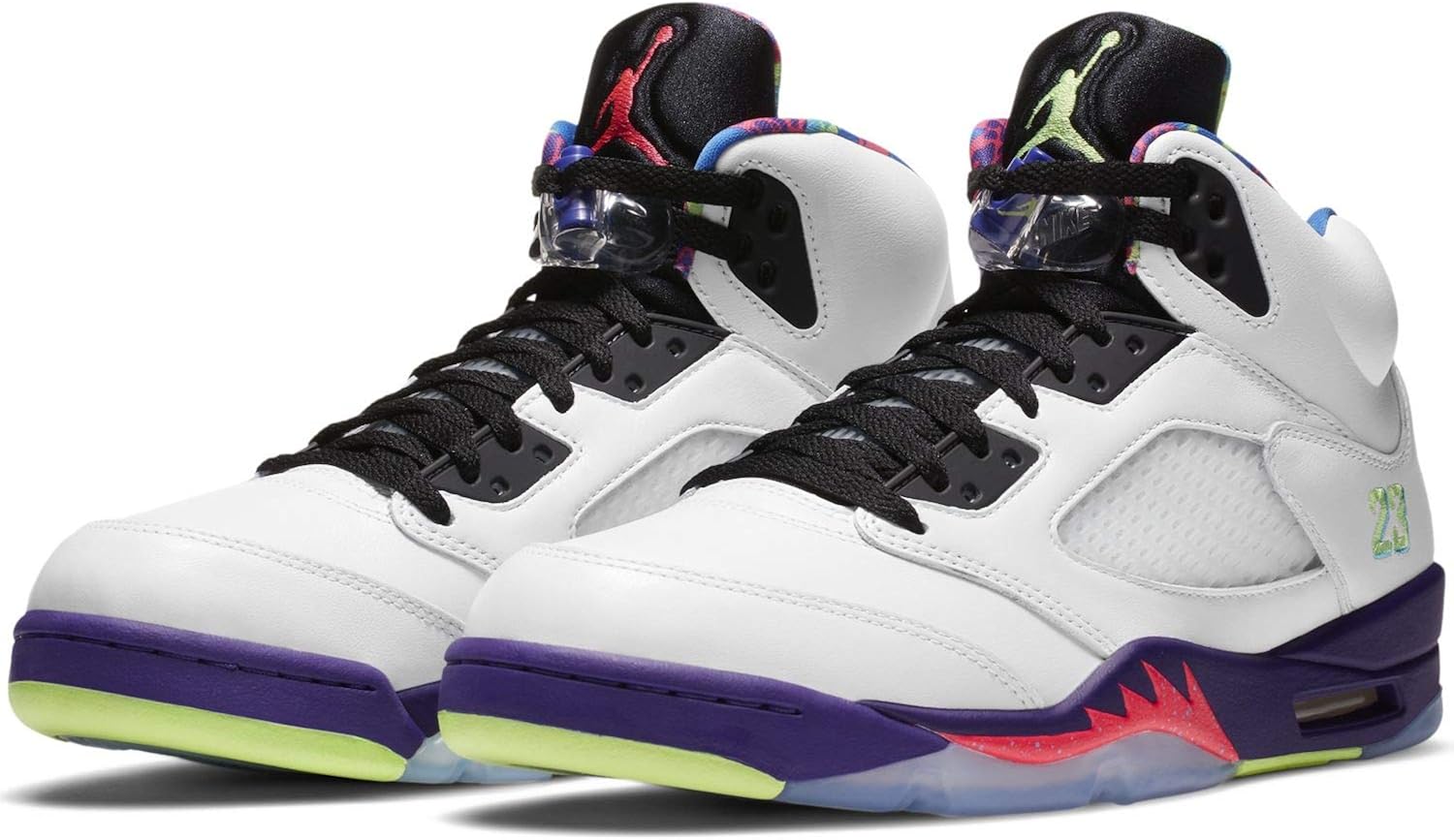 jordan 5 white and purple
