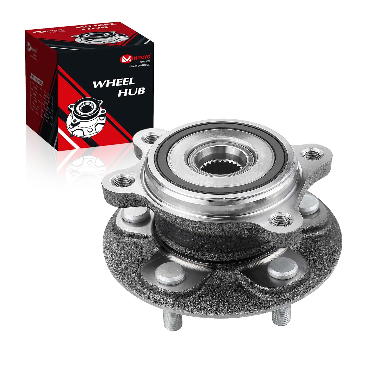 Photo 1 of NITOYO 513439 Front Wheel Hub and Bearing Assembly Compatible with Lexus ES250 2021-2023, Toyota Camry 2018-2022, Avalon 2021, 2.5L L4 5-Lugs