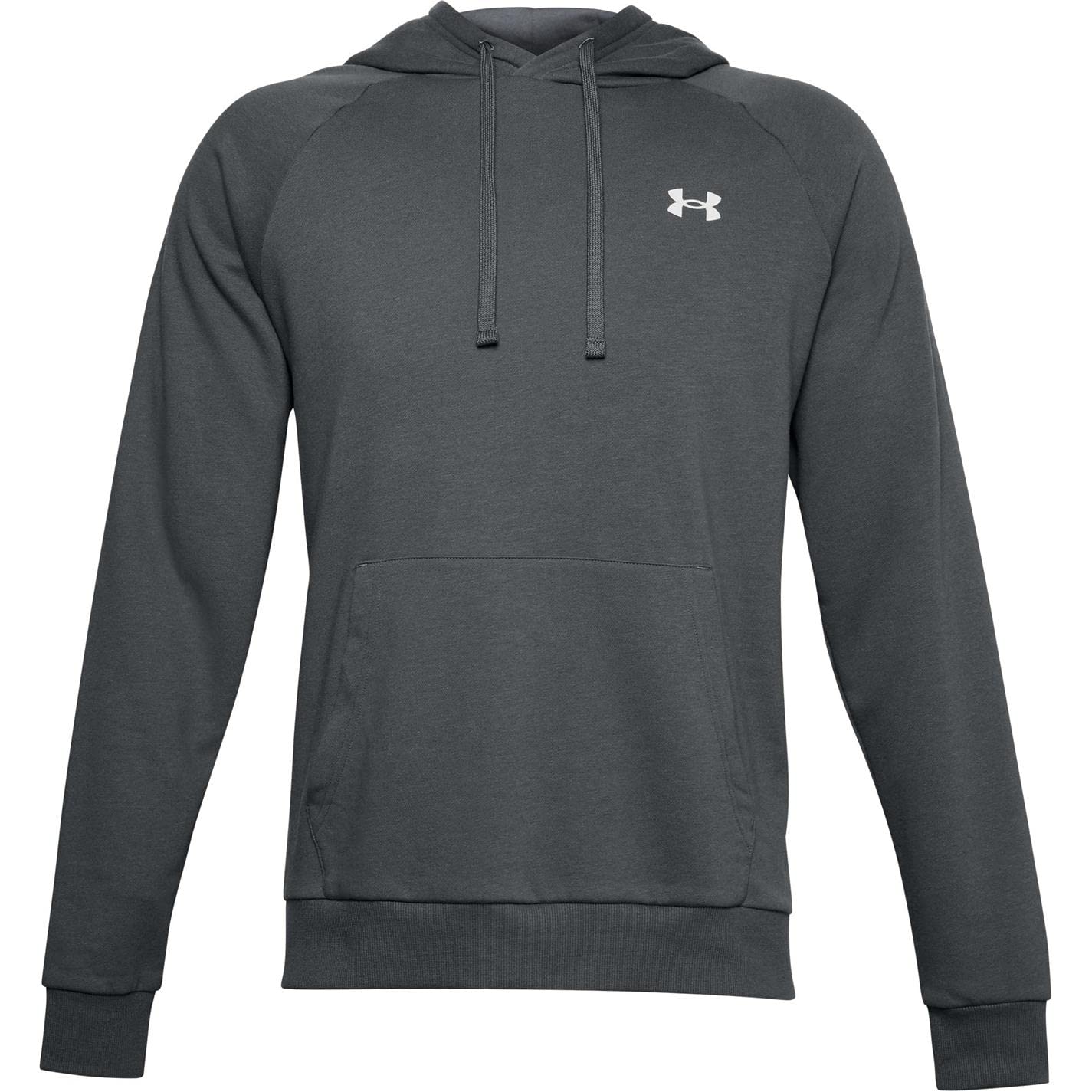Under Armour Mens Rival Fitted OTH Hoodie Pitch Gray M