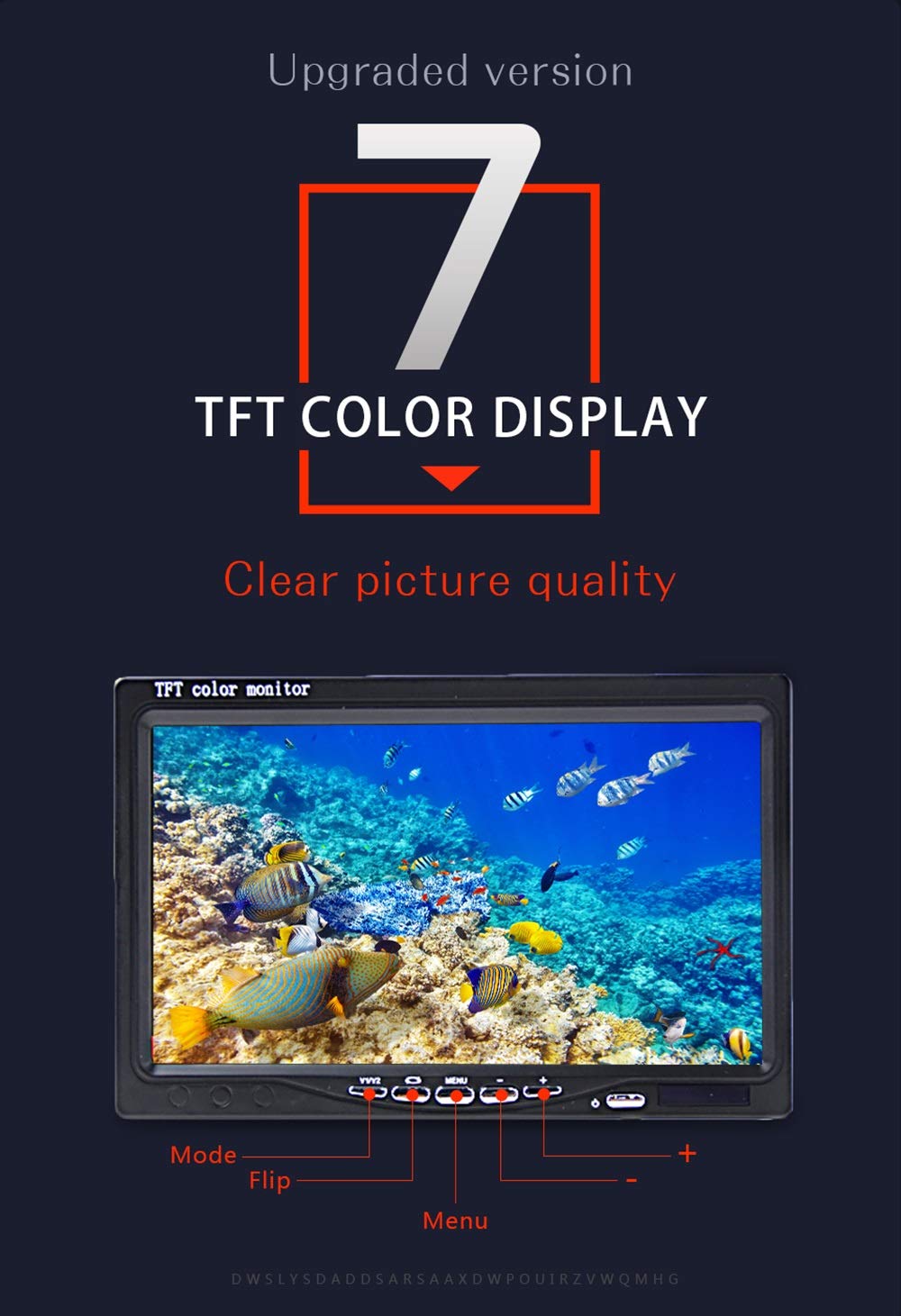 B07qdyqrwc 水中釣りカメラビデオdvr記録魚群探知機7インチ液晶モニターhd Tvl防水カメラ調整可能赤外線 アイスライトシーボート用カヤック 釣り15メートル 98フィート ケーブル 1000 魚群探知機 想像を超えての