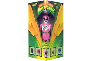 Super7 Mighty Morphin Power Rangers Pink Ranger - 3.75" Power Rangers Action Figure in Special Edition Packaging Classic TV Show Collectibles and Retro Toys