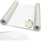 SFNSM Self-Adhesive Outdoor Waterproof TPO Roofing Membrane Roll 40" X16.5' | RV Roof Membrane Kit, TPO Butyl Sheet Rubber Roofing Material for Camper, Metal Roof Leak Repair, White