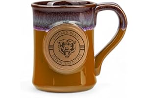 The Memory Company Officially Licensed 20oz 3D Hand Sculpted Mug, Chicago Bears