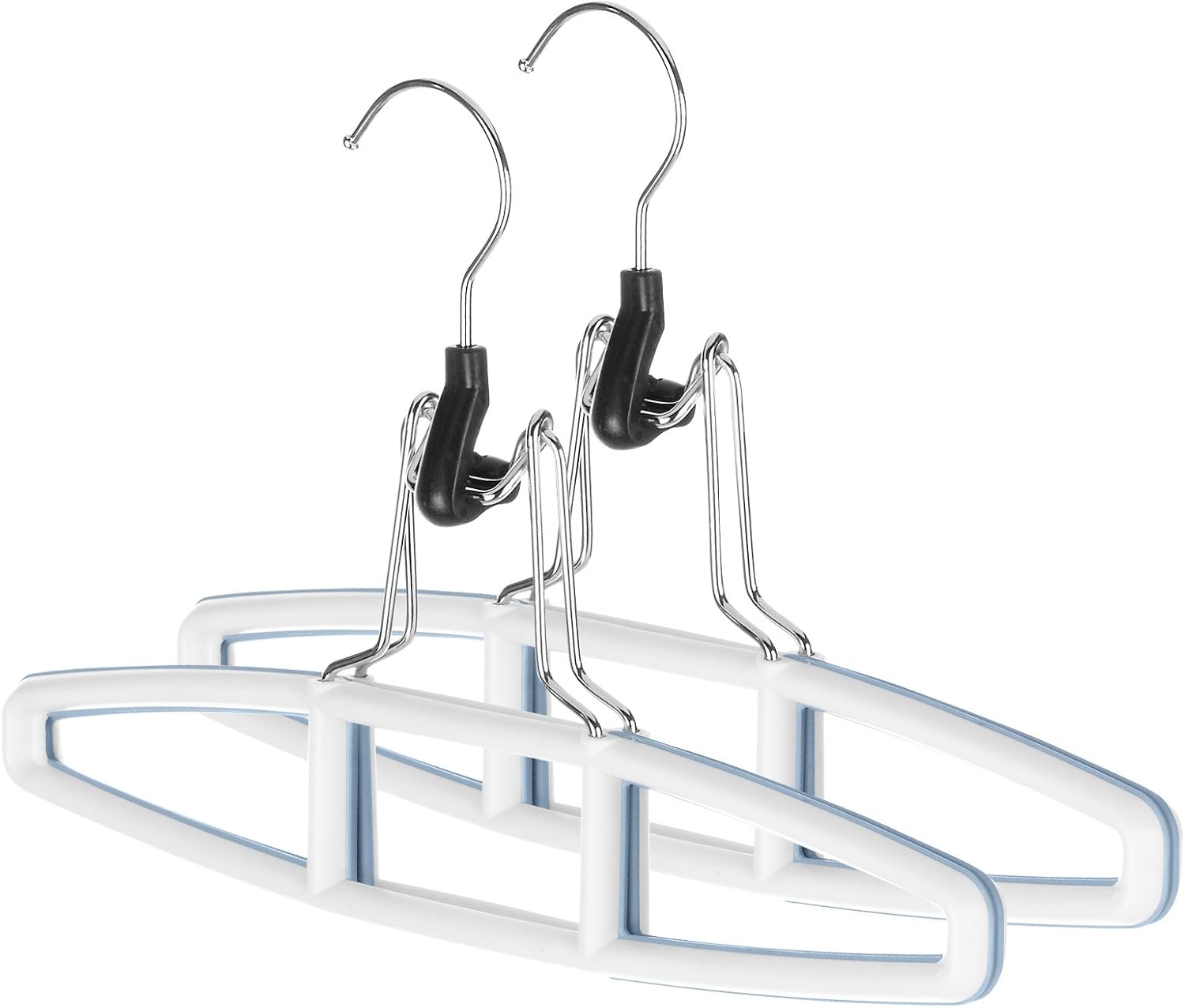 Whitmor 667223972 SureGrip Hanger Collection Slack Hangers, Set of 2
