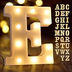 Light Up Letters, Laerjin Marquee Letters with
