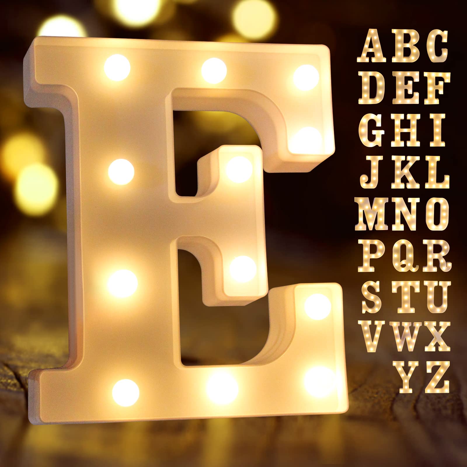 Light Up Letters, Laerjin Marquee Letters with