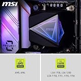 MSI MAG I240 AIO CPU Liquid Cooler ARGB Dual-Chamber Pump view 6