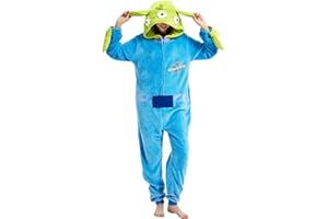 Yemnut Snug Fit Adult Unisex Onesie Cosplay Costume，One Piece Pajama Halloween Homewear Suit for Women and Men