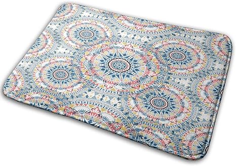 Alfombra de baño gráfica Estilo Boho Absorbe Lodo Alfombrillas de