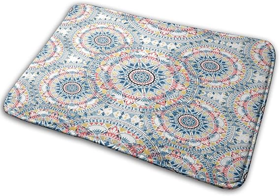 Alfombra de baño gráfica Estilo Boho Absorbe Lodo Alfombrillas de