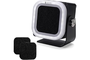 SainSmart Mini Solder Fume Extractor, CSE01 Smoke Absorber with 3-Speed 10000RPM Control and Activated Carbon Filter, Type-C Rechargeable, Portable Desktop Smoke Purifier for Soldering, DIY Repair