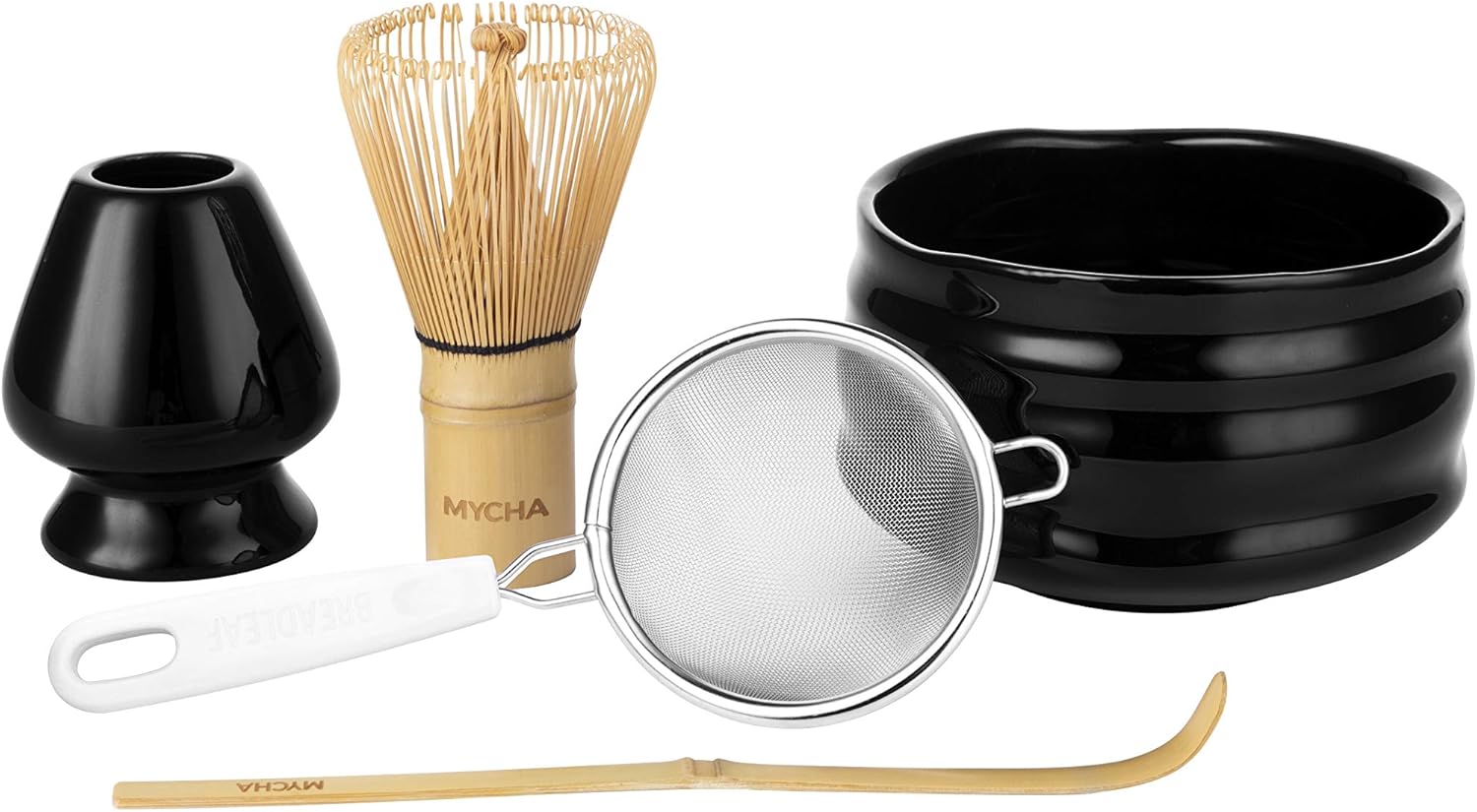 MYCHA Japanese Matcha Tea Set, Matcha Whisk, Traditional