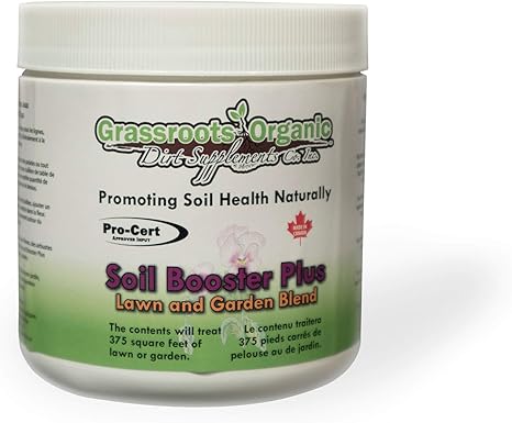 Soil Booster Plus 1 Pound 16 Oz Grass Roots Organic Dirt