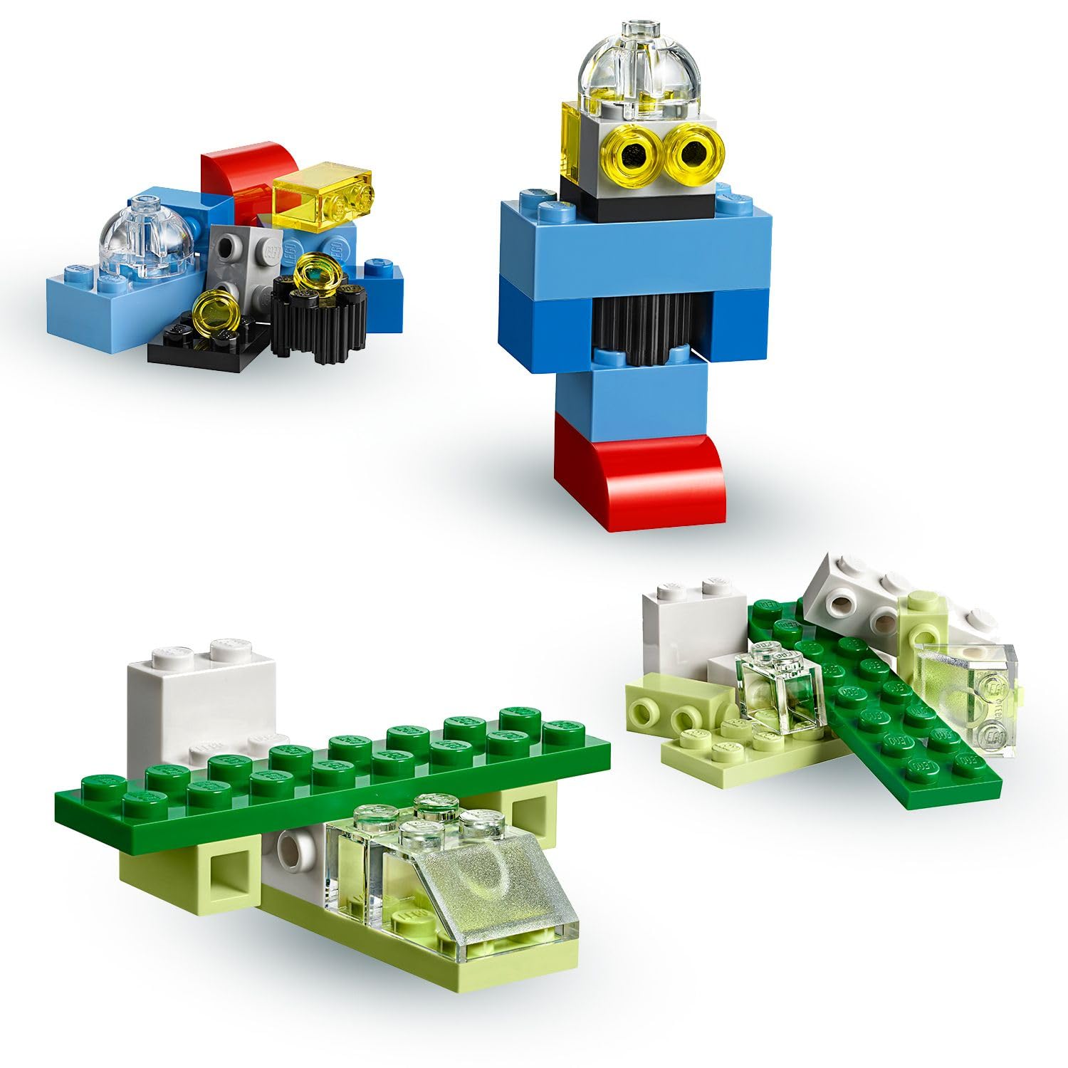 LEGO 10713 Classic Bausteine Starterkoffer – Farben Sortieren mit Aufbewahrungsbox, kreatives Geschenk, Kinderspielzeug für Mädchen und Jungen ab 4 Jahren 4