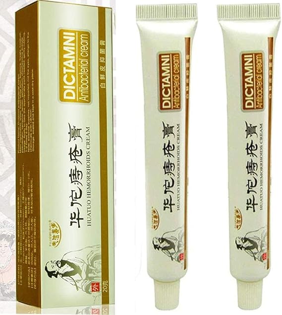 DICTAMNI Antibacterial Cream Chinese Herbal Hemorrhoids Cream(2PCS) Buy Online at Best Price