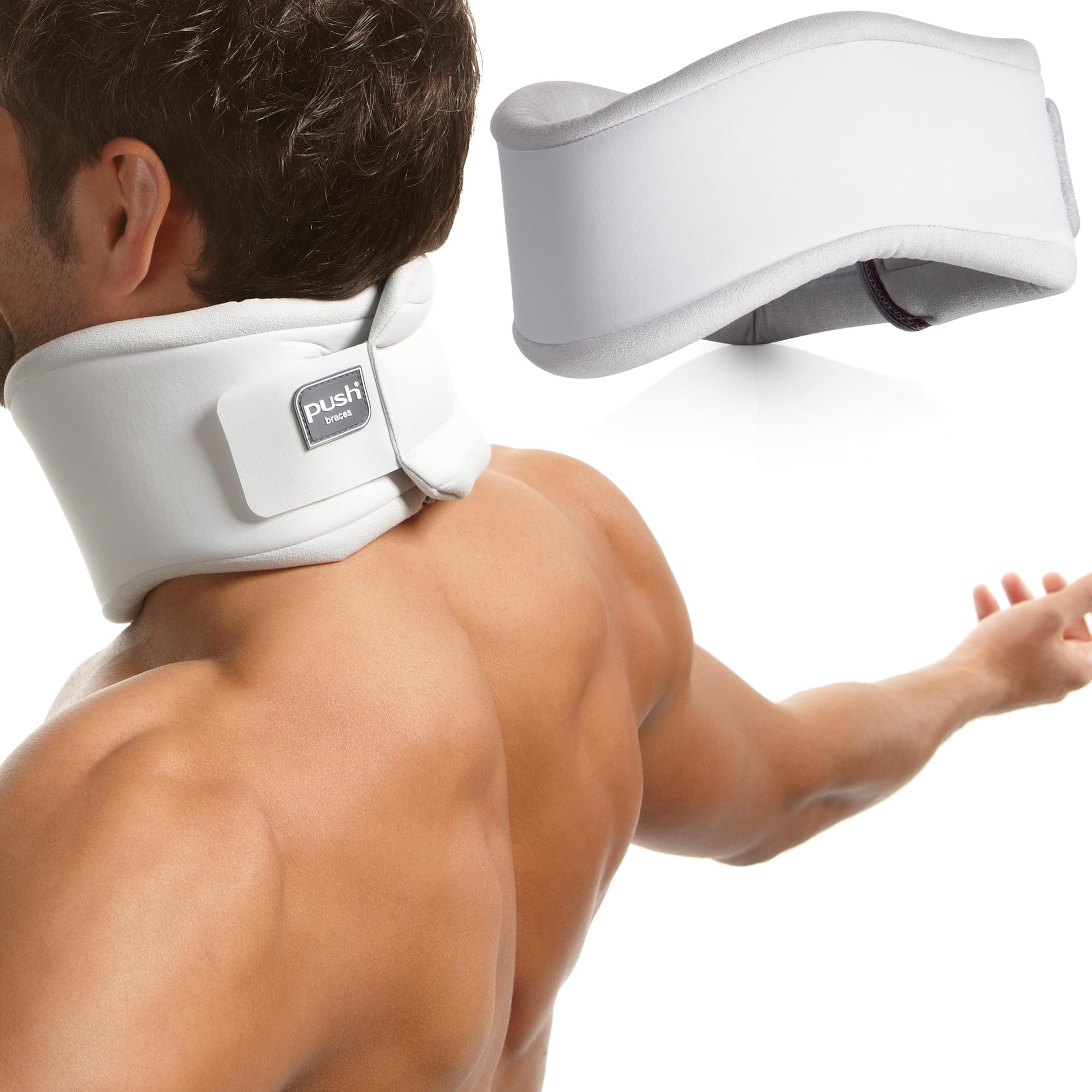 PUSH Braces care Neck Brace 8cm Height - Size 1