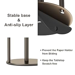 Bronze Kitchen Paper Holder, Oil Rubbed Bronze
