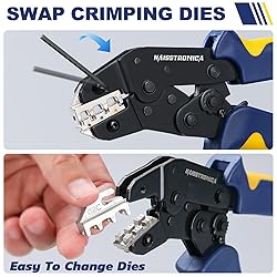 haisstronica 6PCS Crimping Tool Set- Ratcheting