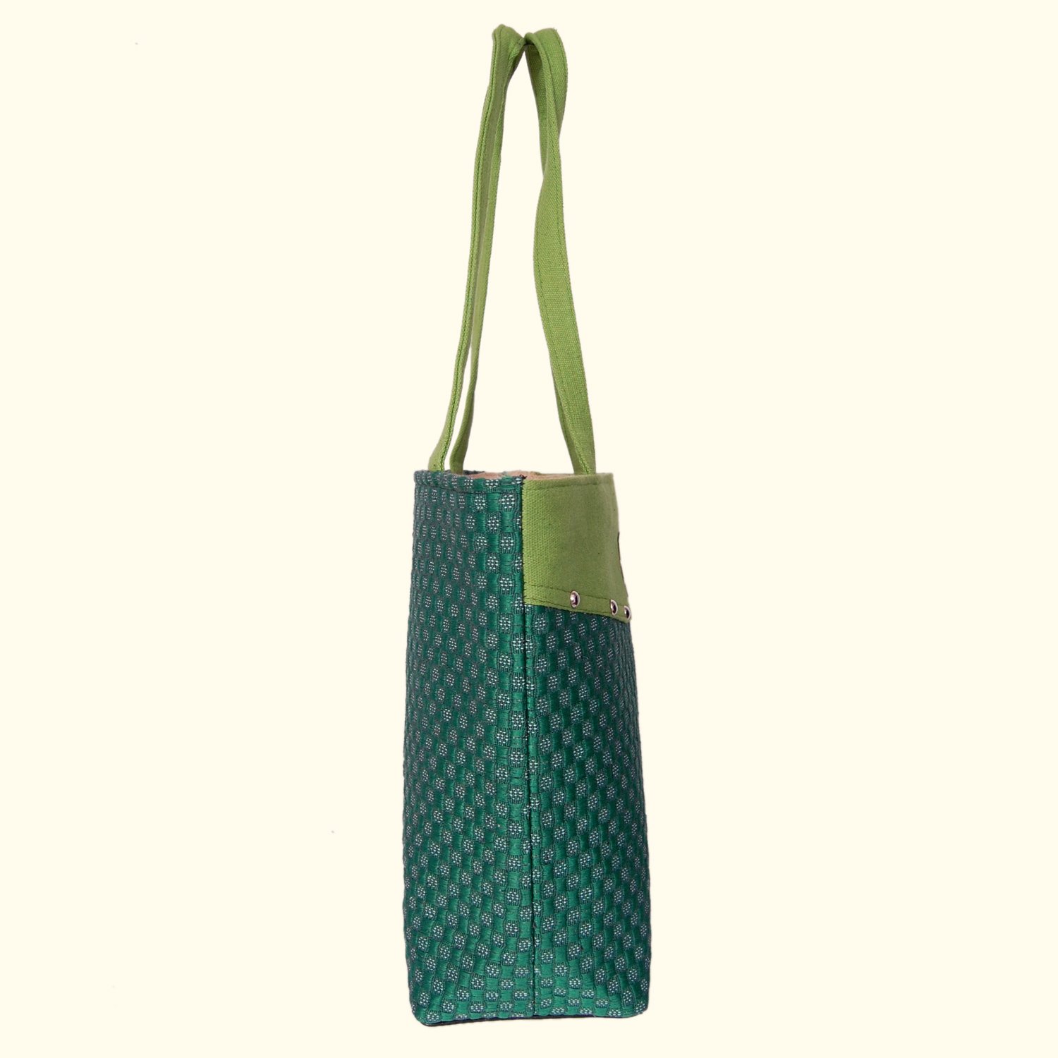 womaniya women's tote bag (green-woman-911)