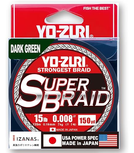 strike king braided fishing line Contra Braid Line, 8-Pound Test, Green Models:JC Elite NG GR6.6:1 Left Hand providing ample length for Всички продукти Line Counter Digital Baitcasting
