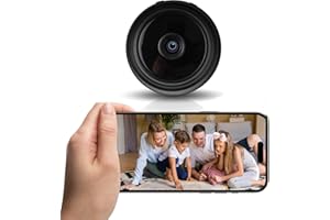 Shrandi Security Camera Hidden Cameras - 1080P HD Small Camera with Motion Detection and Night Vision,Wireless Security Camera for Pet/Baby/Nanny - Magnetic Installation (B37)