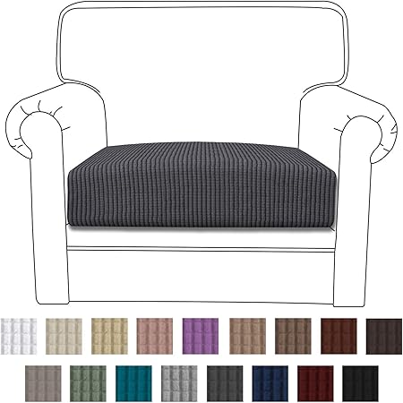 Amazon Com Easy Going Stretch Cushion Cover Sofa Cushion