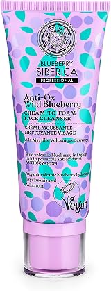 Natura Siberica Anti-OX Wild Blueberry Cream-to-Foam Cleanser