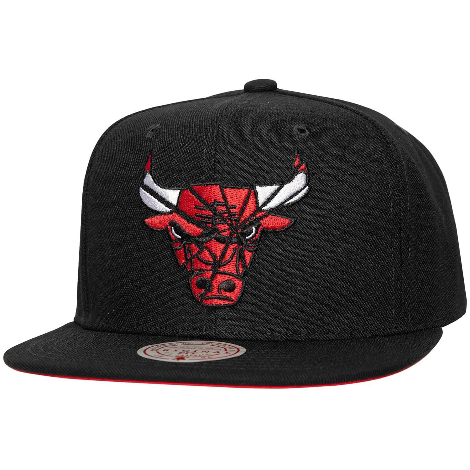 Mitchell & Ness Snapback Cap Shattered Chicago Bulls - One Size Black